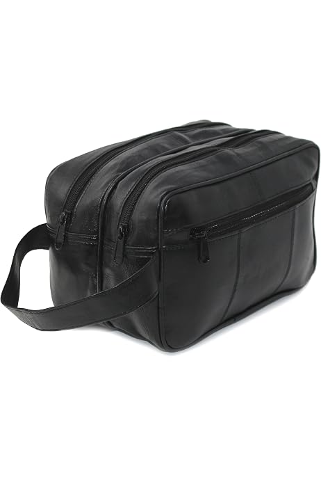 Men's Genuine Leather Travel Overnight 