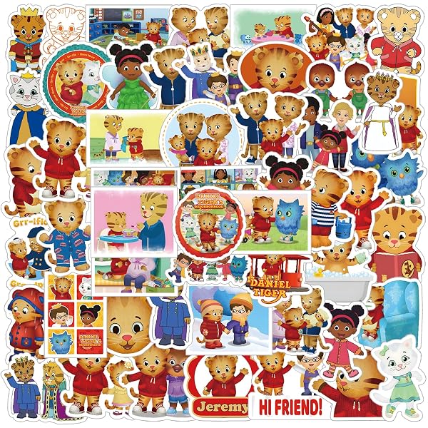 Daniel Kit Pin Daniel Tiger Game Daniel Tiger's Neighborhood Party Game - Pin The Tail ...