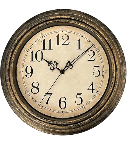 Amazon.co.jp: Westclox 32042R Retro 1950 Kitchen Wall Clock