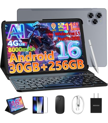 Amazon.co.jp: Kingrid T90 アンドロイド16 タブレット 11インチ