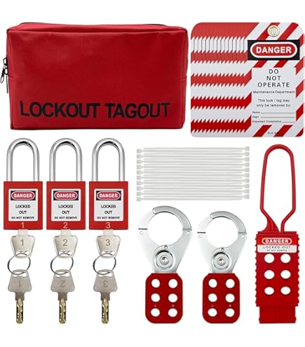 Lockout Tagout Labels Tradesafe Lockout Tagout Locks Labels, English ...