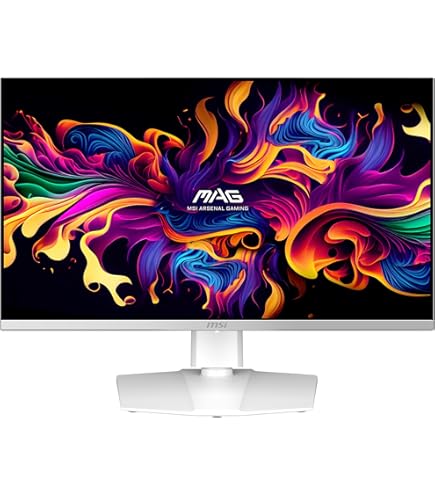 MSI MAG 271QPX QD-OLED, 27 OLED Gaming Monitor, 2560 x 1440 (QHD