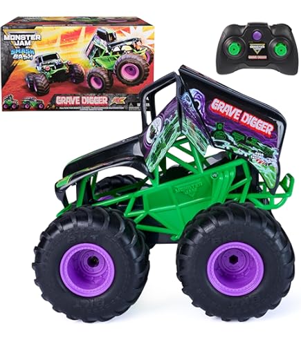 Amazon.co.jp: Monster Jam Sparkle Smash リモートコントロール