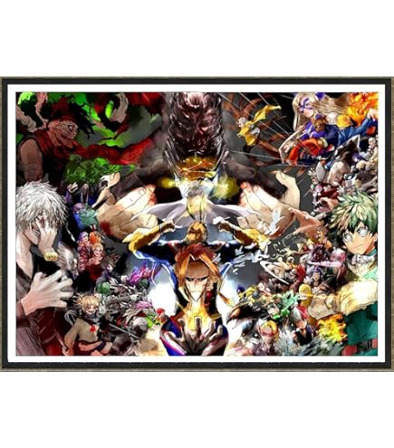 僕のヒーローアカデミア　3点まとめ売り Amazon | 彫刻クロスステッチキット 僕のヒーローアカデミア 11CT 3