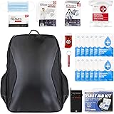 72 HRS Emergency Preparedness Kits - 3 Day Survival Backpack or Bug Out Bags for Earthquake, Hurricane, Tornado, Flood, Tsuna