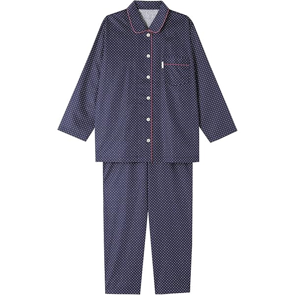 Amazon | [ワコール] メンズ 睡眠科学 ナイトウェア ロング袖ロング