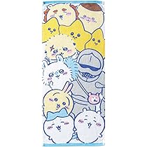 ちいかわ×TOWER　RECORDS　フェイスタオル ちいかわ×タワーレコード 限定コラボグッズ フェイスタオル