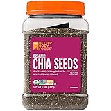 BetterBody Foods Organic Raw Chia Seeds (2lbs) by BetterBody Foods