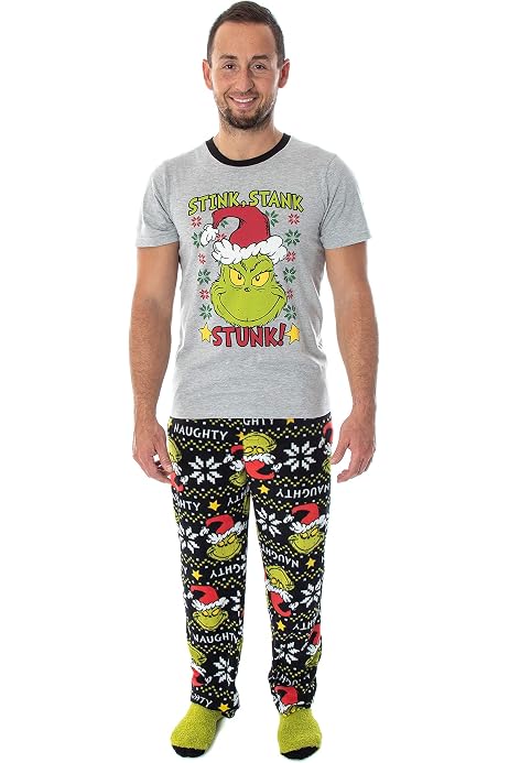 Dr. Seuss The Grinch Mens Christmas 