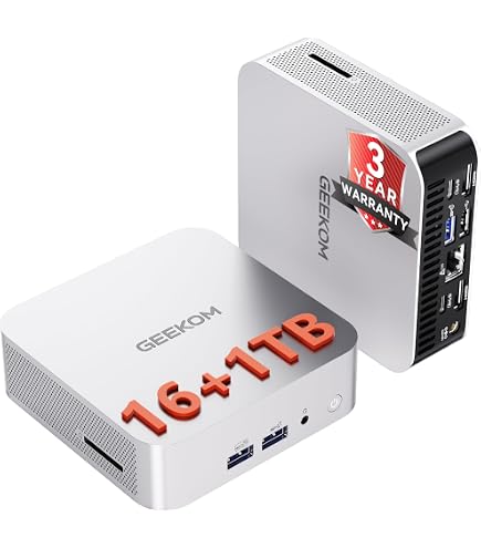 Amazon.co.jp: GEEKOM A7 Mini PC, AMD Ryzen 9 7940HS Mini Computers