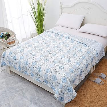 ジェラートピケSleep 雲キルトケット ブルー ジェラートピケ