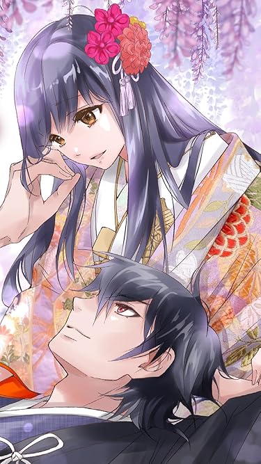 鬼の花嫁  iPhone/Androidスマホ壁紙(750×1334)-1 - 柚子(ゆず),玲夜(れいや)
