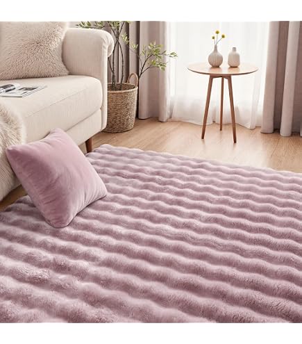 Amazon | ロマンティックプリンセス シフォンローズラグ（長方形・90