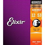 Elixir (エリクサー) NANOWEB ANTIRUST Phosphor Bronze 16052 ナノウェブコーティングアコギ弦 Light/.012-.053