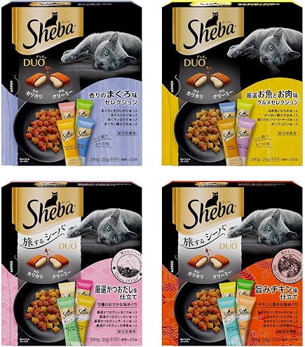 Amazon.co.jp: シーバ デュオ 成猫用 鶏ささみ味と海のセレクション