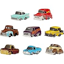 Amazon.co.jp: CarTunedシリーズ4-8パックダイキャスト車両。 : おもちゃ