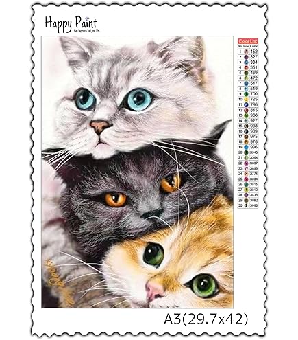 Happy Paint ダイヤモンドアート A3 花 カラフル お洒落／1783 Amazon | Happy Paint ダイヤモンドアート A3 花 カラフル