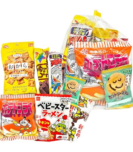 Amazon.co.jp: お菓子 詰め合わせ 550円(Aセット) 駄菓子 袋詰め