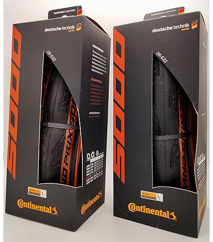Continental Gp5000 Continental Grand Prix 5000 700x25C Pack Of 2