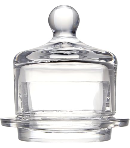 Amazon | ZOOFOX ガラスバターディッシュ 2個パック 小さなガラス