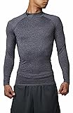 [アンダーアーマー] UA HG ARMOUR MOCK LS Mens メンズ 090 日本 SM (日本サイズS相当)