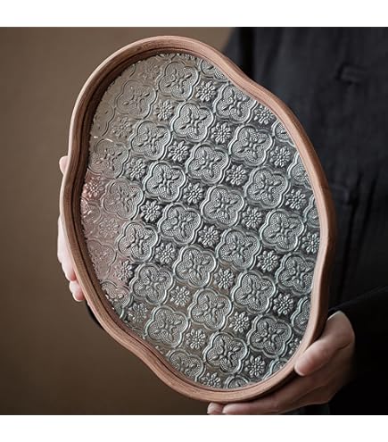 Amazon｜旭川クラフト アートクラフト バウ工房 象嵌トレー｜トレイ