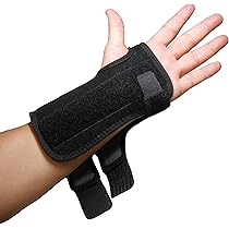 手根管尺骨手首ブレース ハンドブレース 手首サポーター Amazon | リストラップ 圧縮手首ブレース TFCC涙用 | 手根管痛