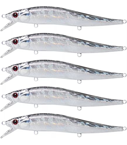 10PCS Unpainted Crankbait Lure Blanks - 4.2cm 2.76g Hard Baits For DIY Trout Bass Fishing