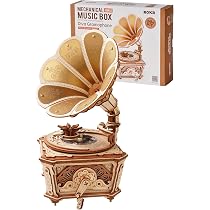 スターラックス航空 木製オルゴール Music Box 音楽と共にバスが走行