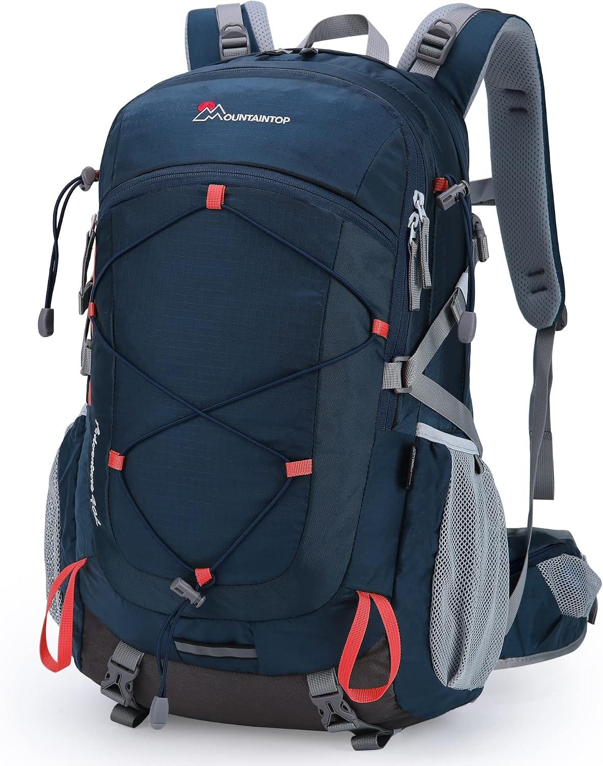 マウンテントップ(Mountaintop) 登山 リュック 40L/25L バックパック 大容量 キャンプ レインカバー付き リュックサック ハイキング メンズ アウトドア ザック レディース 軽量 機内持ち込み 旅行