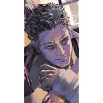 魔女と傭兵 iPhoneSE/5s/5c/5 壁紙 視差効果 ジグ＝クレイン