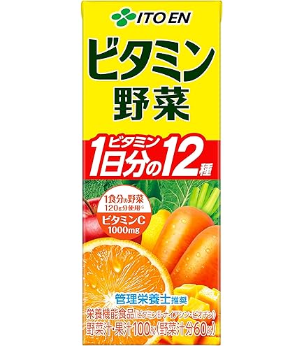 Amazon.co.jp: 伊藤園 1日分の野菜 200ml 紙パック : 食品・飲料・お酒