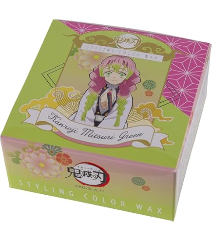 Amazon | 鬼滅の刃 スタイリング カラーワックス 時透無一郎 グリーン