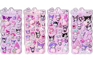 Minarena おしりぷにぷにシール 4セット おしり 立体ぷっくり触感 お尻シールぷにぷに 手芸用品 DIY用 手帳用 ノート・スマホ・ウォーターボトル装飾用 貼り付け可能 子供 女の子 贈り物 (B) [並行輸入品]