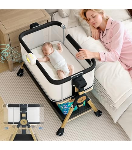 Amazon.co.jp: 2025新型 5IN1 ベビーベッド 折りたたみ 添い寝