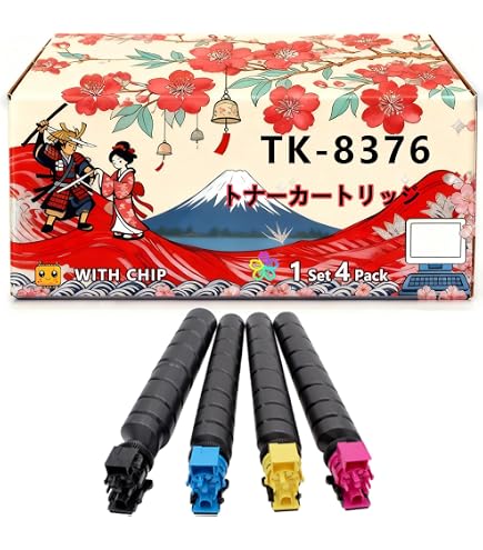 KYOCERA トナーカートリッジ TK-8376 4色セット Amazon.co.jp: 京セラ 純正品TK-8376(K/C/M/Y) 4色セット トナー