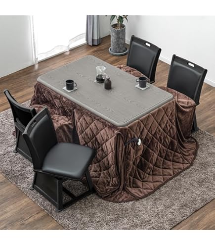 Amazon.co.jp : ニトリ ダイニングこたつ NV22 80 ミドルブラウン