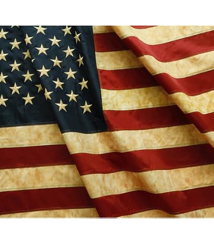 Shinesnow USA Vintage Flagge – 3x5 Fuß, Polyester, Wetterfest Mit Messing-Tüllen – Für Indoor & Outdoor