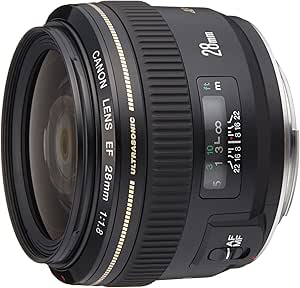 Canon 単焦点レンズ EF28mm F1.8 USM フルサイズ対応