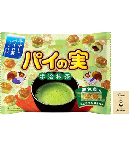 Amazon | ロッテ パイの実シェアパック(宇治抹茶) 124g(個包装込み