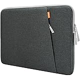 JEDirect パソコンケース 13.3インチMacBook Air/MacBook Pro/14インチMacBook Pro 2021 M1/13-13.6インチノートブック/Surface Book/ラップトップに対応 防水バッグ (ダークグレ