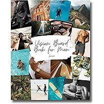 Bookish Items Daily Dopamine Vision Board Kit For Ambitious People- Foldable Mood & Dream Board For Junk Journal Supplies