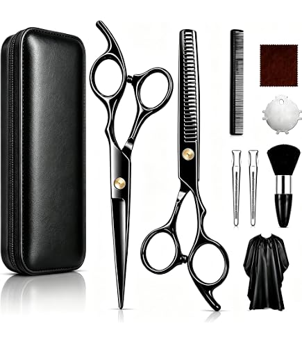 Amazon | 散髪用ハサミ すきバサミ ヘアカット スキバサミ セット