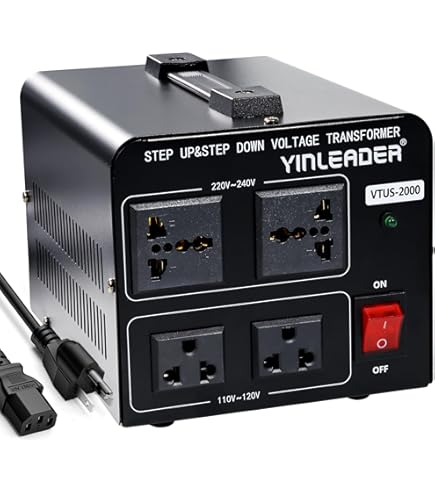 Amazon.co.jp: ステップダウン/アップ変圧器 220v~110v、3000W電圧