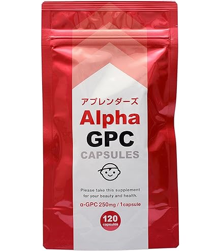 Amazon | アルファGPC 400 60カプセル 3個セット | 日本ファミリー