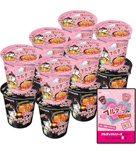 Amazon.co.jp: 【6食セット】SAMYANG プルタック炒め麺BIGカップ