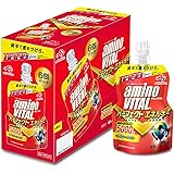 味の素 アミノバイタル ゼリードリンク パーフェクトエネルギー グレープフルーツ味 130g×6個 アミノ酸 5000mg アラニン プロリン 栄養補給