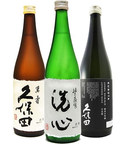Amazon.co.jp: 久保田セット 久保田 萬寿＆洗心 純米大吟醸 720ml 2本
