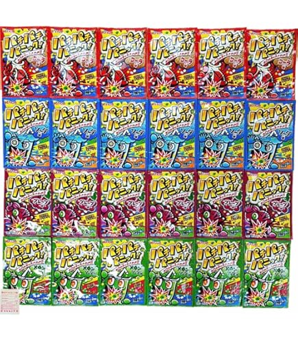 Amazon.co.jp: パチパチパニック 3種24袋 まとめ買い 数量選べる