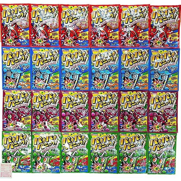 Amazon.co.jp: 明治産業 パチパチパニック (グレープ) 5g×20袋 : 食品